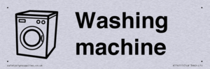 Dementia washing machine sign